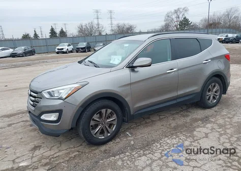 2013 Hyundai Santa Fe Sport z USA, uszkodzony, nr VIN 5XYZU3LB1DG117726